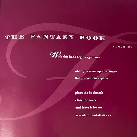 The Fantasy Book - a pillow book for Romantic fantasies - Picture 2 of 15